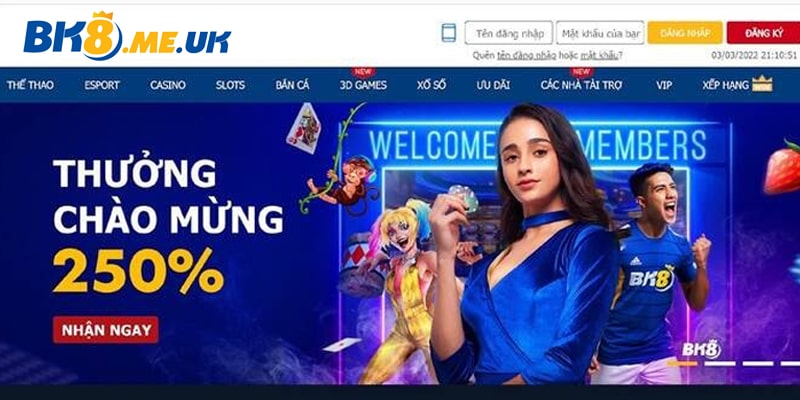 Giới thiệu BK8 được yêu thích